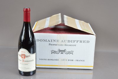 Lot 14 - Six bottles of Vosne-Romanee 1er Cru 'Les Chalandins' 2013