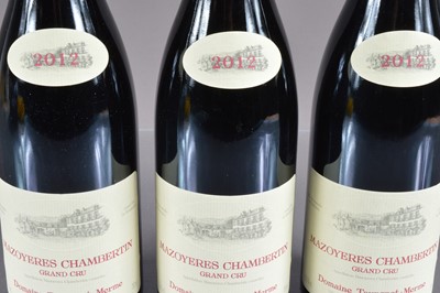 Lot 33 - Three bottles of Mazoyeres Chambertin Grand Cru 2012