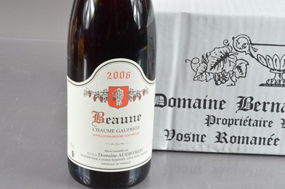 Lot 44 - Six bottles of Beaune Chaume Gaufriot 2006
