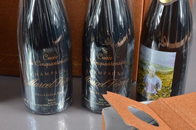 Lot 51 - Six bottles of Armand Vezien Cuvee du Cinquantenaire Champagne