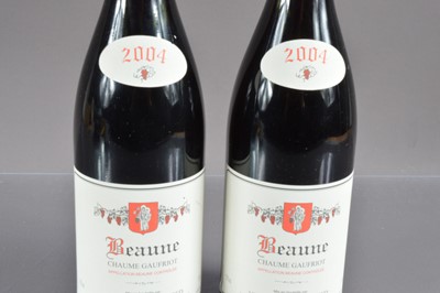 Lot 54 - Two bottles of Beaune Chaume Gaufriot 2004