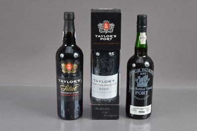 Lot 63 - Three bottles of various Ports and miniatures collection