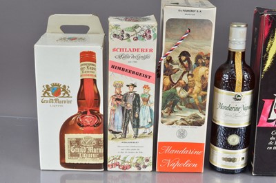 Lot 66 - Eight various liqueurs