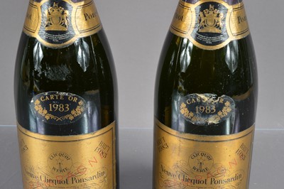 Lot 77 - Two bottles of Veuve Clicquot Ponsardin 1983