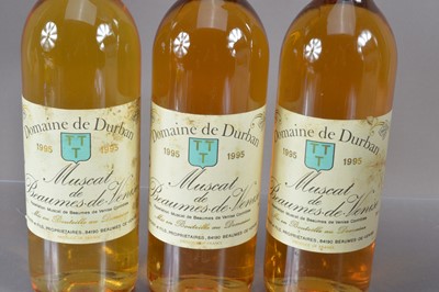Lot 86 - Three bottles of Muscat de Beaumes de Venise 1995