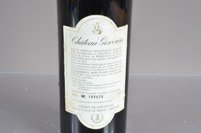 Lot 88 - One bottle of Chateau Giscours 3eme Cru Classe Margaux 1978