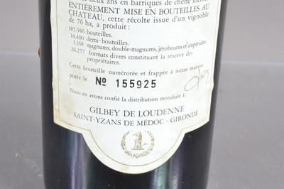 Lot 88 - One bottle of Chateau Giscours 3eme Cru Classe Margaux 1978