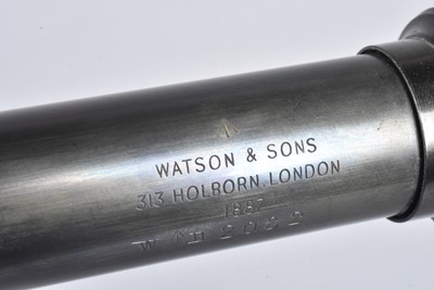 Lot 662 - A Military Issue Watson & Sons Field Telescope