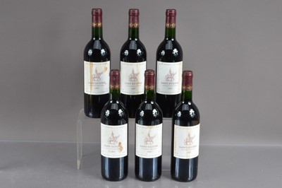 Lot 96 - Six bottles of Chateau Saint Estephe de Cos d'Estournel 1995