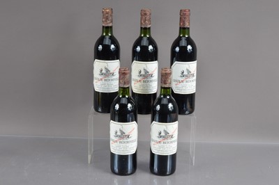 Lot 97 - Five bottles of Chateau Beychevelle 1983