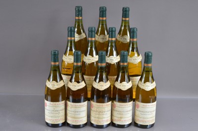 Lot 98 - Twelve bottles of Meursault Genevrieres 1er Cru 1986