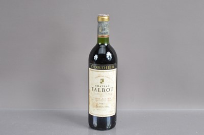Lot 102 - One bottle of Chateau Talbot 4eme GCC 1983