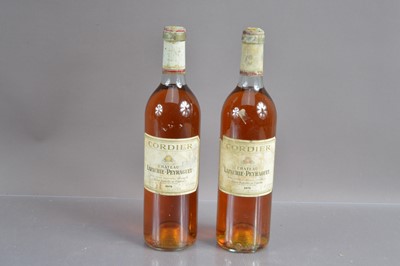 Lot 104 - Two bottles of Chateau Lafaurie-Peyraguey 1er GCC Sauternes 1979