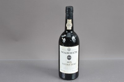 Lot 123 - One bottle of Warres Vintage Port 1975