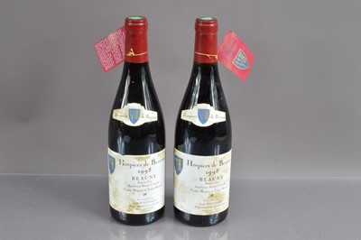 Lot 128 - Two bottles of Hospice de Beaune 1er Cru 1998