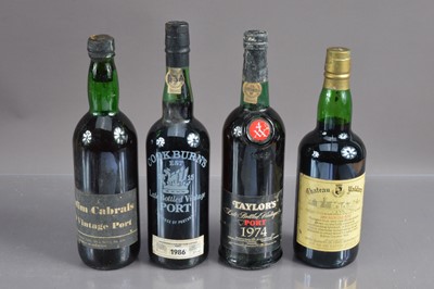 Lot 144 - Four bottles of various Ports