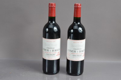 Lot 153 - Two bottles of Chateau Lynch Bages 5eme GCC 1999