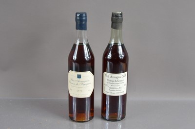 Lot 159 - Two bottles of Armagnac