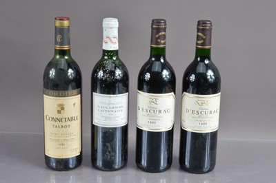 Lot 165 - Four bottles of Bordeaux