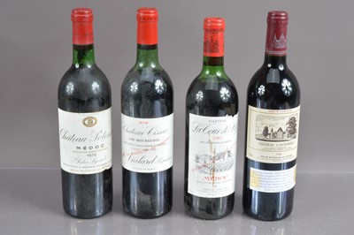 Lot 166 - Four bottles of Bordeaux