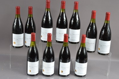 Lot 167 - Eleven bottles Gevrey-Chambertin cuvee Andre Roux 1990