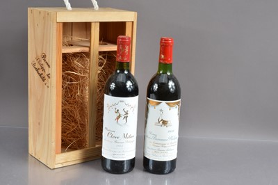 Lot 168 - Two bottles of Baron Philippe de Rothschild Pauillac