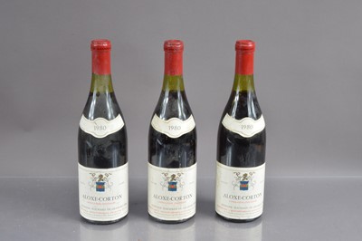 Lot 169 - Three bottles of Aloxe-Corton 1980