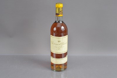 Lot 176 - One bottle of Chateau d'Yquem 1979