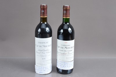 Lot 178 - Two bottles of Chateau Cap de Mourlin