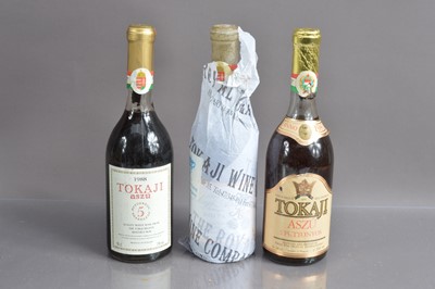 Lot 181 - Three bottles of Tokaji
