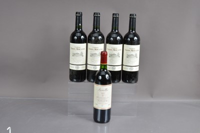 Lot 183 - Four bottles of red Bordeaux Château Trois Moulins Haut-Médoc 2014
