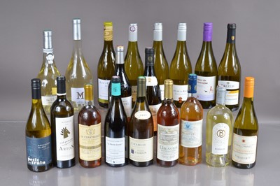 Lot 190 - Nineteen bottles of French white wine