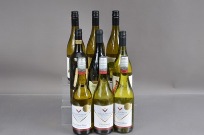 Lot 191 - Nine bottles of Australian and New Zealand white wine
