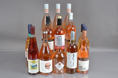 Lot 196 - Fifteen bottles of Rosé wine