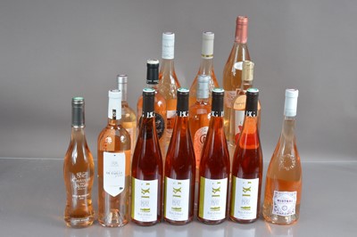 Lot 197 - Fourteen bottles of French Rosé wine