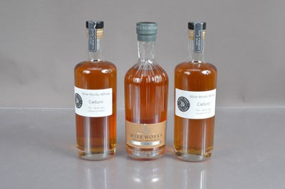 Lot 209 - Three bottles of Wire Works English single malt whisky