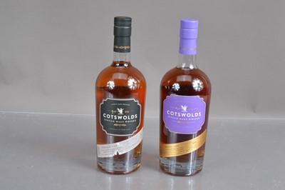 Lot 211 - Two bottles of Cotswolds Distilling Co single malt whisky