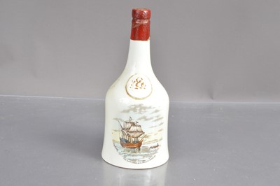 Lot 219 - A James Hawker's of Portsmouth Mayflower commemorative 'Peddlar Brand' sherry