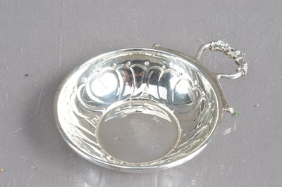 Lot 224 - A silver wine taster Tastevin