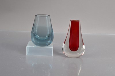 Lot 289 - Two small 1960's Whitefriars glass vases