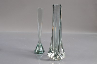 Lot 291 - Two 1960's Whitefriars glass vases