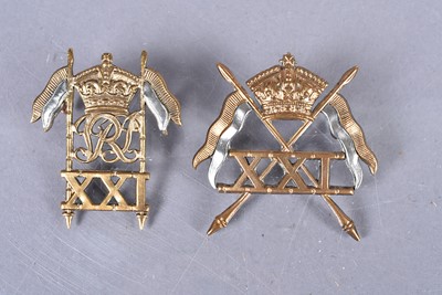 Lot 718 - Two 21st (Empress of India's) Lancers