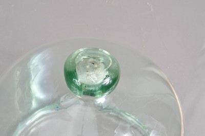 Lot 312 - Two 19th Century Victorian hand-blown glass domes