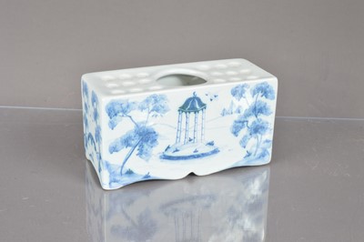 Lot 380 - Deborah Sears 'Isis Ceramics' flower brick in 'English Garden' pattern