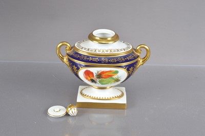 Lot 393 - A modern Royal Worcester 'Heritage Collection' twin handled vase