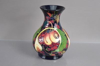 Lot 420 - A Moorcroft Pottery "Queen's Choice" vase dated 2000