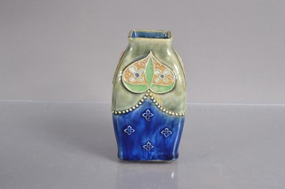 Lot 426 - A Royal Doulton Art Nouveau style small stoneware vase circa 1880s