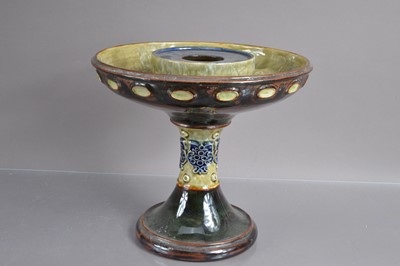 Lot 428 - A Doulton Lambeth centrepiece stand