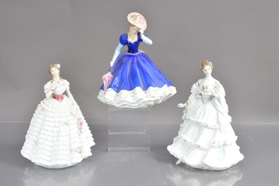 Lot 467 - Three Royal Doulton limited edition porcelain figurines