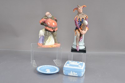 Lot 538 - Two Royal Doulton figurines including 'Falstaff'